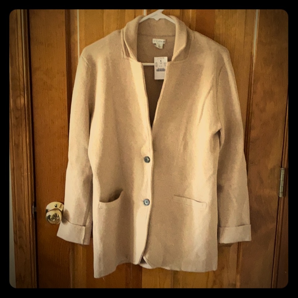 J. Crew sweater blazer